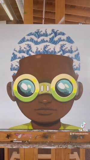 Hebru Brantley Instagram - 🌊