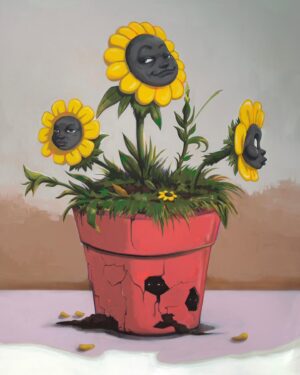 Hebru Brantley Instagram - The Cracks in the Foundation