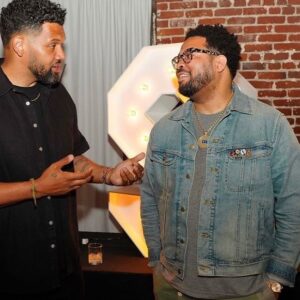 Hebru Brantley Instagram - One for the books. Closing out Aries ♈️ season. Great night with Amazing ppl. HBD @kodaklens and to me.