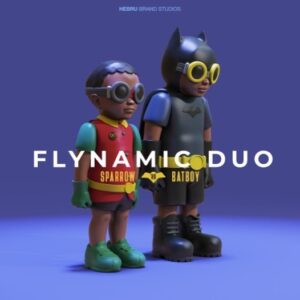 Hebru Brantley Instagram - Flynamic Duo 66’ & 89’ are releasing this Friday 04/08 @ 10am PT/1pm ET.
.
.
Both color ways will release on our website at https://www.hebrubrantley.com/hebrubrandstore with a limited quantity of 66’ online with @toytokyo and 89’ online with @MCAchicago. Edition size for 66’ is 325 and 89' has an edition size of 225. Limit (1) set of each color way per customer.