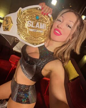 Heidi Katrina Instagram - Ladies and gentlemen, introducing the NEW 🥂 and very first 🥇 women's wrestling champion in Finnish professional wrestling 🇫🇮

SLAM! Women's Champion 🏆 @heidikatrinaa 

Check our incredible SUPERSLAM! event from last night on TrillerTV  at @fitetv and see why classic professional wrestling lives strong in SLAM! Wrestling Finland and why SUPERSLAM! proved that we are the alternative to the modern stock of what the industry offers.

#SLAMWrestlingFinland
#slamwres
#prowrestling 
#prowrestler
#professionalwrestling 
#professionalwrestler
#ammattipaini 
#showpaini 
#wrestling 
#superslam
#malloftripla
#blackbox360
#keikat 
#tapahtumat 
#helsinki
#slamchampionship
#slamchampion
#slamwomenschampionship 
#slamwomenschampion 
#heidikatrina
#TrillerTV 
#fitetv 
#fite