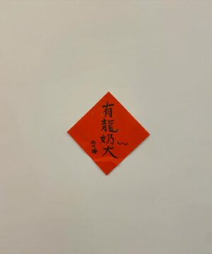 Helena Hsu Instagram - 演出前都有認真寫春聯，這個全套有人會想要嗎🤔
「有龍奶大」那張還被來看演出的演員帶去貼在大X電視台的拍攝片場，還好我殺青有記得撕掉，不然在上面落款簽名的我肯定會被慈X系統封殺吧囧囧囧