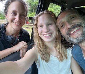 Helena Zengel Instagram - It’s a wrap for this incredible, talented, funny, amazing and loving burning Byrne! 
Thank you so much for every day we got to spend together and for every lesson you taught me.
You were the most surprising and best thing that happened to our movie.
No words can describe our journey. 
We will forever be Byrne and Rebecca. ♥️

-

@jeremyxido 
@trans.amazonia