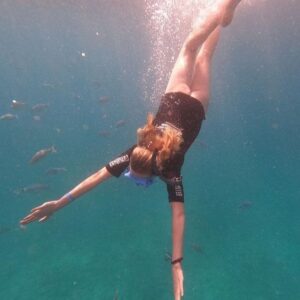 Helena Zengel Instagram - I’m going to change the world, but today, I’ll just be a mermaid…🌊