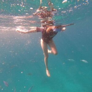 Helena Zengel Instagram - I’m going to change the world, but today, I’ll just be a mermaid…🌊