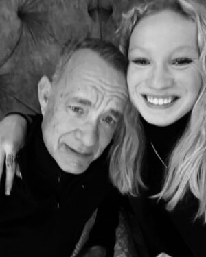 Helena Zengel Instagram - been so long! love this dude @tomhanks 🫶🏻