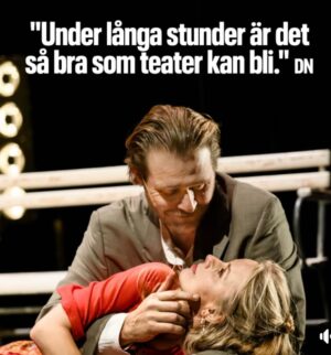 Helena af Sandeberg Instagram - Helg tänker ni? Dubbla föreställningar tänker vi 💪🏻🎭
TIDEN ÄR VÅRT HEM 
Lör 18.00 
Sön 18.00
Kom kära ni!❤️
#tidenärvårthem @kulturhusetstadsteatern #larsnorén #eirikstubø
