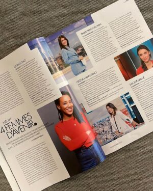 Hélène Mannarino Instagram - Merci @ellefr pour cette double page entre journalistes et entre Femmes ❤️ @emilietn @salomesaque #CamilleDiao 

Merci @florencetredez_elle pour notre échange 

#ellemagazine #elle #journalistes 

CC @carlaj_d @ceciletf1 @lauragfy @romufer ❤️