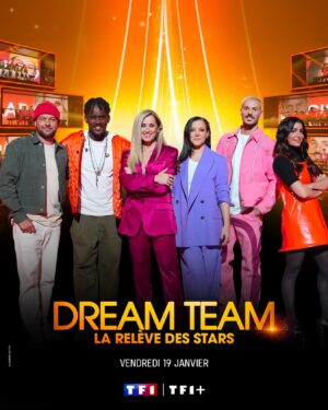 Hélène Mannarino Instagram - 6 artistes français et leurs équipes, formées de jeunes chanteurs, vont s’affronter dans un show extraordinaire. ✨

Matt Pokora, Jenifer, Camille Lellouche, Lara Fabian, Claudio Capéo et Black M vont tout donner pour faire briller leur #DreamTeamTF1 ! 

🏆 𝘿𝙍𝙀𝘼𝙈 𝙏𝙀𝘼𝙈 : 𝙇𝘼 𝙍𝙀𝙇𝙀̀𝙑𝙀 𝘿𝙀𝙎 𝙎𝙏𝘼𝙍𝙎 
✨ Présenté par Hélène Mannarino 
📆 Dès le vendredi 19/01 
📍 Sur TF1