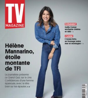 Hélène Mannarino Instagram - Merci @tvmagfr @nicovollaire #DamienCanivez #PaulDelort!!! 
📸 @ralphwenig ♥️

Rendez-vous le 14 août sur @tf1 pour un deuxième numéro du Grand Quiz!!! 
Dès le 30 août sur @lciofficiel pour la matinale aux côtés de @stefetche et on se retrouve pour @appelsurgence #LesGrandsDocs sur @tfxtv et de nouveaux numéros de #Retroscopie @tmclachaine !!
#Impatience 

Merciii @romufer @lauragfy @marion_motte ❤️❤️❤️❤️

Cc @geraldine_balthazard_stylist @sophie_labiche @philippetristanniel @delphineaissi_ydalagence 

#tvmag #tf1 #legrandquiz #tmc #tfx #couv