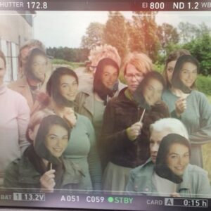 Henriette Confurius Instagram - I'm like so famous around here 🤷🏽‍♀️#uckermark#boizenburgerland #ichichichfilm#zorarux#dffb#elisaplüss#thomasfränzel (...being john malkovich?)