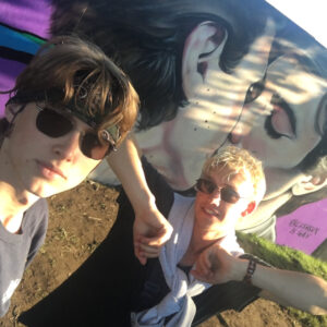 Henrik Holm Instagram - One year ago a big chapter of many of our lives ended, as SKAM reached it’s final episode. In the mist of a highly important series, a lot of issues has been raised and many of the cast have been given a platform to use our voice. About a year ago I found Isak and Even at the notorious graffiti wall at Roskilde Festival, it was a surreal experience seeing something so real in a way made me realize how much of an impact the series made. That was also one of the first times I guested a “talk” and meet some of you! It was the first of many unforgettable trips to meet as many of you dedicated fans out there and  listen to your stories and feel your love ❤️ In the process I learned how this series changed so many lives in different ways worldwide for the better! I respect and praise @julieandem for being bold enough to write stories to make a difference and create characters that are truthful with layers and flaws, I know you have inspired a generation to come💫