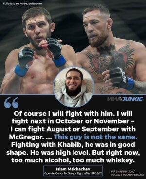 Henry Cejudo Instagram - Islam Makhachev welcomes a showdown with Conor McGregor 👀 #UFC302 (via @shadowlion, @pound4pound)

🔗 FULL STORY IN BIO