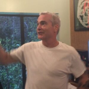 Henry Rollins Instagram - Listening to @_isaachayes makes everything better! DAMN RIGHT! 
🎹🎤🎶🎧

#henryrollins  #issachayes  #shaft #genius #officetunes #tbt #nograytshirt #henryandheidi