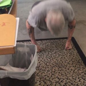 Henry Rollins Instagram - Normal day at the office. 
👊🤬👊

#henryrollins #graytshirt #getoutofmyoffice #shutup #henryandheidi