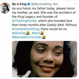 Henry Simmons Instagram - Thank you #DrMartinLutherKingJr and #CorettaScottKing ...... profoundly grateful.

#MLKday