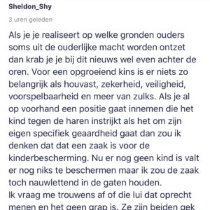 Henry van Loon Instagram - Hahahaha, ons kind mag zelf bepalen of het een jurk aan wil. Of het een roze jas of een blauwe trui aan wil, of op ballet of voetbal wil, that’s all. Zo ben ik zelf overigens ook opgevoed. Maar aangezien mensen hier al van gaan steigeren, ik besef me dat ik me over een aantal zaken nooit heb uitgesproken. Bij deze: 

Ik ben tegen zwarte Piet, 
ik ben pro LGBTQ, 
ik ben tegen racisme, 
ik ben mij bewust van mijn white privilege en ik ben een feminist. 
Nou, als je nu denkt: “Nu vind ik Henry niet meer leuk.” Mooi, breng je kaartjes voor de show maar terug, alles is uitverkocht namelijk en dan kan ik er andere mensen blij mee maken. 👋🏼