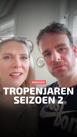 Henry van Loon Instagram - Henry van Loon en Jelka van Houten hebben een héle leuke mededeling... die wij maar even afmaken: TROPENJAREN KOMT TERUG👏

👀 Seizoen 2 is vanaf dit najaar te zien bij BNNVARA. #Tropenjaren