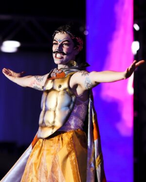 HercuSleaze Instagram - Thanks to @martinepoulinpro for these pics of my performance at @fiertemontreal! And a super sincere thanks to @ritabagaz for casting me!!!!! It was a surreal and incredible experience to perform to such a huge and loving crowd!!! ❤️🧡💛💚💙💜 #dragking #dragkingcostume #dragkingsofinstagram #montrealdrag #dragsuperstar #dragperformance
