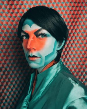 HercuSleaze Instagram - Just because ♦️♦️♦️ I’ve been so busy the last few months with shows and house stuff that it’d been ages since I sat down to paint a mug just for fun. I missed it!

#dragking #dragkings #dragartist #malecontour #maleillusionist #dragkingmakeup #femmeking #localdrag #montrealdrag #dragmtl #canadiandragking #canadiandrag #instadrag #dragphotography #androgynous  #queerart  #dragkingsofinstagram #dragkingvisibility #alldragisvalid #canadianmua