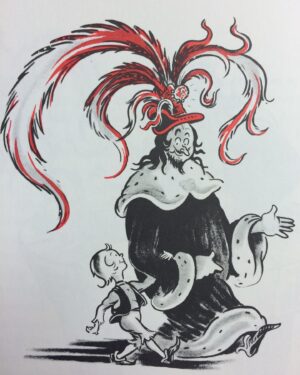 HercuSleaze Instagram - From Dr. Seuss’ The 500 Hats of Bartholomew Cubbins, I present King Derwin!🔺👑🔺This book is one of Seuss’ lesser knowns because it’s kinda violent and there’s no moral in the end, but I remember it fondly from my childhood because I loved the progressively fancier hats!! It was published in 1938 and this look is the closest thing I’ll do to a pop culture reference lol

🔺Hat by me
📸 by me

#dragking #dragkings #dragartist #malecontour #maleillusionist #dragkingmakeup #femmeking #localdrag #montrealdrag #dragmtl #canadiandragking #canadiandrag #instadrag #dragphotography #androgynous #genderbender  #queerart  #dragkingsofinstagram #dragkingvisibility #alldragisvalid #canadianmua #drseuss #drseusscostume #bartholomewcubbins #redhat