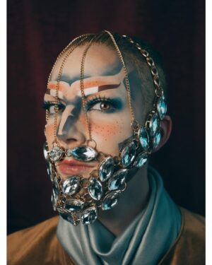 HercuSleaze Instagram - Rembrandt wishes he could have painted me 💎💎💎 I made this “diamond” beard piece by disassembling and relinking a broken necklace I bought at a thrift store. I like that it resembles a fanciful/ impractical piece of armour. 🧵✂️ The ruff collar and velvet cape were also designed and sewn by me for other looks and I re-used them here. 📸 Photographs by me.

#drag #dragking #dragkings #dragartist #canadiandragking #malecontour #maleillusionist #dragkingmakeup #femmeking #localdrag #montrealdrag #dragmtl #canadiandragking #canadiandrag #instadrag #dragphotography #androgynous #genderbender #genderbend #performanceart #queer #queerart #lesbian #dragkingsofinstagram #dragkingvisibility #alldragisvalid