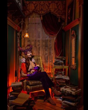 HercuSleaze Instagram - Father-son time 🍼🍼🍼 I want to challenge the idea that motherhood (and parenthood in general) are incompatible with drag. I don’t know for sure if I’ll be a parent someday but that won’t stop me from being an artist 

Seated photo:
Art direction, photo & retouching: @jeansebastiensenecal
Art Direction, Styling &  photo assist: @poe.mtl
Concept: @hercusleaze
Location: @athletic_rokoko & @boisleduc.art

Baby Mortgorg photo by @strangemmaker

Herc’s headpiece by Herc
Demon baby: mould by Witdiy, painting by Herc

#dragartist #dragking #dragkings #dragqueen #dragthing #malecontour #maleillusionist #dragkingmakeup #femmeking #montrealdrag #canadiandrag #instadrag #dragphotography #androgynous #genderbender #performanceart  #queerart  #dragkingsofinstagram #dragkingvisibility #alldragisvalid #demonbaby #dragparent