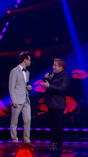 Herman José Instagram - O par perfeito para a voz do José Bacelar! ✨ 
#thevoicept #final #rtp