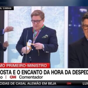 Herman José Instagram - O mundo tem duas figuras incontornáveis de seu nome Carlos Magno. Um foi rei dos francos a partir de 768, rei dos lombardos a partir de 774 e imperador dos romanos a partir do ano 800. O outro é um grande jornalista a quem estou muito grato por tão generosa análise. @cnnportugal