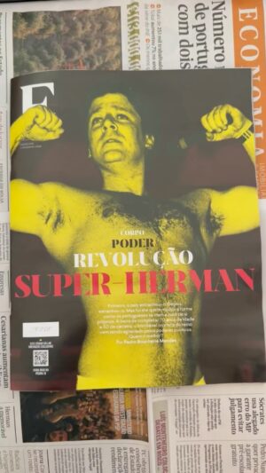 Herman José Instagram - A revista do Expresso. Uma reportagem trabalhada, completa, construtiva, séria, amiga, emocionante e muito marcante. Obrigado @pedroboucherie Obrigado @jornalexpresso