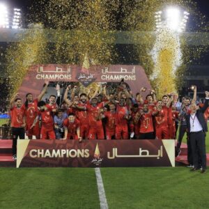 Hernán Crespo Instagram - Campeones! 
Estoy feliz por la forma en que hemos jugado y ganado esta final de la copa de Qatar. Este era un objetivo muy importante para nosotros y lo hemos conseguido con mucho esfuerzo y valor. El equipo está motivado y enfocado en seguir trabajando para seguir compitiendo en todo lo que viene a nuestro maximo nivel.

Champions! 
I am happy for the way we have played and won this Qatar Cup final. This was a very important goal for us and we achieved it with a lot of effort and courage.  The team is motivated and focused on continuing to work hard to compete at our highest level in everything to come.