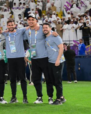 Hernán Crespo Instagram - A semifinales!
Estoy muy contento con este logro para @alainfcae 
Felicito a los jugadores por el coraje con el que jugaron!
Ahora, a seguir trabajando!

To the semifinals!
I am very happy with this achievement for @alainfcae 
I congratulate the players for the courage with which they played!
Let’s keep working!