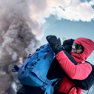 Hervé Barmasse Instagram - La terra trema, gli elementi si scatenano e io spettatore privilegiato osservo la bellezza di questo mondo che ci ospita. La Montagna, l’Etna, la sua gente, il rifugio Citelli, il mare attorno noi, la Sicilia. Questa è magia! 
Link in bio per vedere il film che racconta di una amicizia nata in montagna e consolidata dal fuoco e dal mare.

Ricordi di due anni fa… 

The earth trembles, the elements are unleashed and I, the privileged spectator, observe the beauty of this world that hosts us. The Mountain, Etna, its people, the Citelli refuge, the sea around us, Sicily. This is magic!
Link in bio to watch the film that tells of a friendship born in the mountains and consolidated by the fire and the sea.

#sicilia #mountains #vivere #etna #volcanology #skiing #hervebarmasse #searchforanewway #skitouring #backcountry 

@rifugiocitelli 
Foto 2-3 @chiara_guglielmina