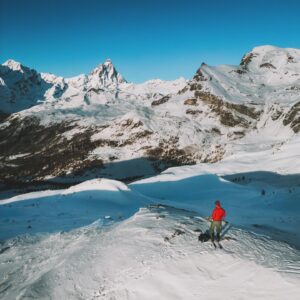 Hervé Barmasse Instagram - Tra le montagne non mi sono mai sentito fuori posto. Qui trovo la serenità e il giusto ritmo della vita. E la fatica di salire in alto è sempre ripagata dalla grande bellezza che mi circonda. 

I have never felt out of place in the mountains. Here I find serenity and the right rhythm of life. And the effort of climbing is always rewarded by the great beauty that surrounds me.

#montagna #valledaosta #mountainlife #skitouring #sci #searchingforanewway #nessunluogoèlontano #hervebarmasse #alps #cervino #matterhorn 

@montura_official 
@scarpaspa 
@vibram 
@enervitsport 
@julbo_eyewear 
@grivel 
@kaestleski 
@atkbindings 
@dji_italy
@cervinoskiparadise