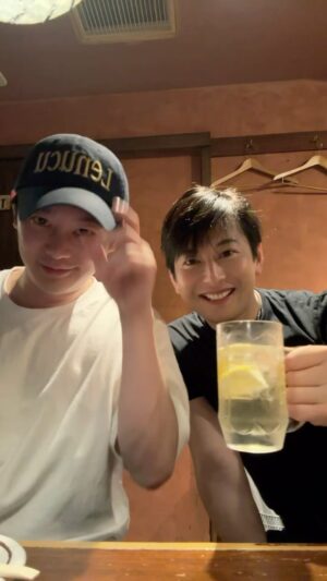 Hideo Ishiguro Instagram - @gunheenim 🇰🇷🇯🇵 bro🍻　언제나 감사합니다