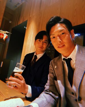 Hideo Ishiguro Instagram - 若と🍺キャンプ⚾️前に