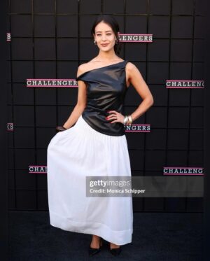 Highdee Kuan Instagram - had a ball (jail for this pun) at the @challengersmovie premiere which is so fucking good (what an iconic soundtrack) and im convinced @zendaya is not from this planet. thats all x