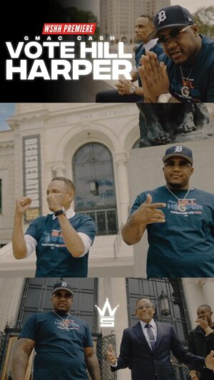 Hill Harper Instagram - @Gmaccash said it best Vote Hill Harper thank you for your support young brother. I appreciate @worldstar for supporting my campaign for US Senate this means a lot to have one of the most influential Hip Hop platforms on the run with us. 🦾🦾 @gioworldstar

Watch the full video— LINK IN BIO