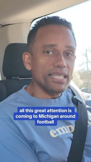 Hill Harper Instagram - The NFL Draft is here in Michigan🏈! Its a great time to bring your talents, investments and positive vibes! #NFLDraft #OnTheClock #HillHarperForSenate