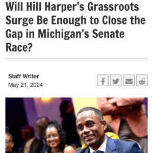 Hill Harper Instagram - This campaign continues to build grassroots momentum. Our mission of putting people before money has resonated across Michigan.