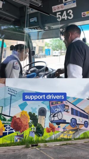 Hill Harper Instagram - Just had a heartwarming and informative discussion with a bus driver in Ypsilanti, MI while on the campaign trail. Bus drivers hold a special place in my heart—they are the unsung heroes who keep our communities connected and moving. Thank you for all that you do! 🚌❤️ #Ypsilanti #CampaignTrail #BusDrivers