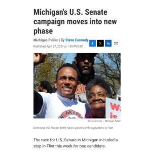 Hill Harper Instagram - Last week marked ten years of injustice. Ten years of neglect. I walked with and in support of folks who marched through Flint last week, not just to remember a dark decade since the water crisis began, but to demand action and accountability. This catastrophe—a blatant disregard for human rights—should have spurred immediate action from the moment it came to light. Yet, here we are, a decade later, still fighting for compensation, full remediation and the basic right to clean water in a city scarred by systemic neglect, racism and poverty. The lack of max federal resources and support is devastating and deplorable. 

The Michigan Civil Rights Commission confirmed what we suspected: the sluggish response to Flint’s cries for help was rooted in deep-seated racial biases and poverty.  This is outrageous and intolerable. The march wasn’t just a protest and commemoration— but a battle cry against environmental injustice that plagues Flint and communities nationwide. We demand more than promises; we need concrete actions that center on human needs and rights. We need leaders who act with urgency and are dedicated to true environmental justice. No more delays, no more excuses. The kind, strong and resilient people of Flint must be heard, served and supported.