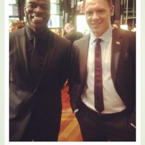 Hisham Tawfiq Instagram - My “First” day on set! OMG your the guy from Homeland! 😝 #TheBlacklist