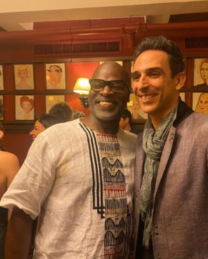 Hisham Tawfiq Instagram - Surprised my brother @amirarison at opening night of “The Kite Runner” Phenomenal Performance 🙌🏿🙌🏿🙌🏿🙌🏿!!! #thekiterunner #theblacklist