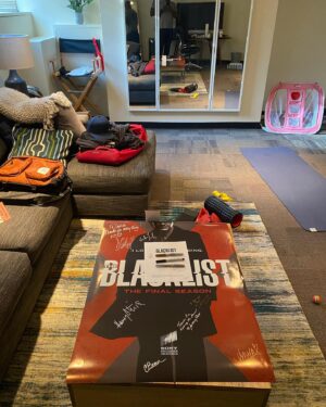 Hisham Tawfiq Instagram - Last day on set 👋🏿 #theblacklist #DembeZuma
