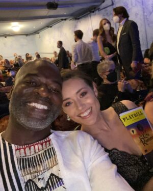 Hisham Tawfiq Instagram - Surprised my brother @amirarison at opening night of “The Kite Runner” Phenomenal Performance 🙌🏿🙌🏿🙌🏿🙌🏿!!! #thekiterunner #theblacklist