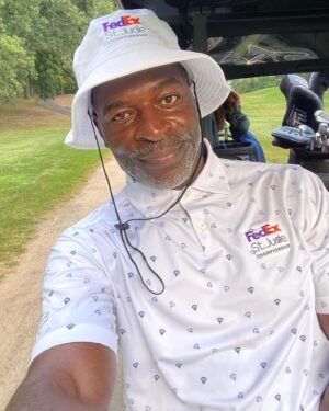 Hisham Tawfiq Instagram - I don’t care about the heat but I need help lowering my score 😭 #Golf #Harlem