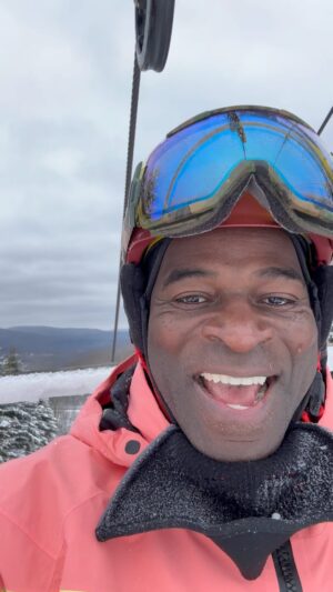 Hisham Tawfiq Instagram - It’s been 2 years! But am back!  Ready for Japan! Blessed #Tawfiq #Harlem #snowboarding