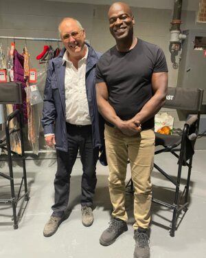 Hisham Tawfiq Instagram - Thank you for the last 10 years my friend! Hell of a run! Smooches ❤️
#TheBlacklist Dembe And Red
