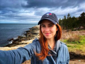 Holly Deveaux Instagram - Storm’s rollin’ in. 

Nova Scotia - my 🇨🇦 heart is happy